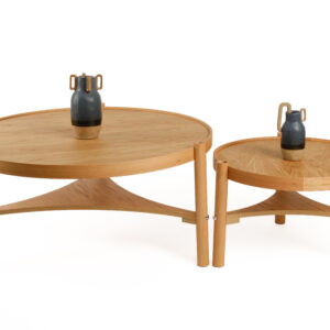 Clover Orta ve Yan Sehpa Set