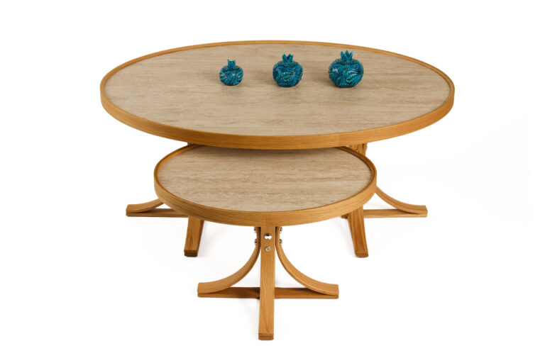 mazzo set meşe traverten