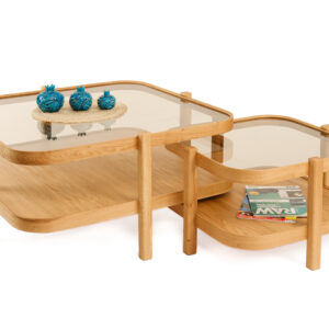 Alaska Orta ve Yan Sehpa 2 li Set