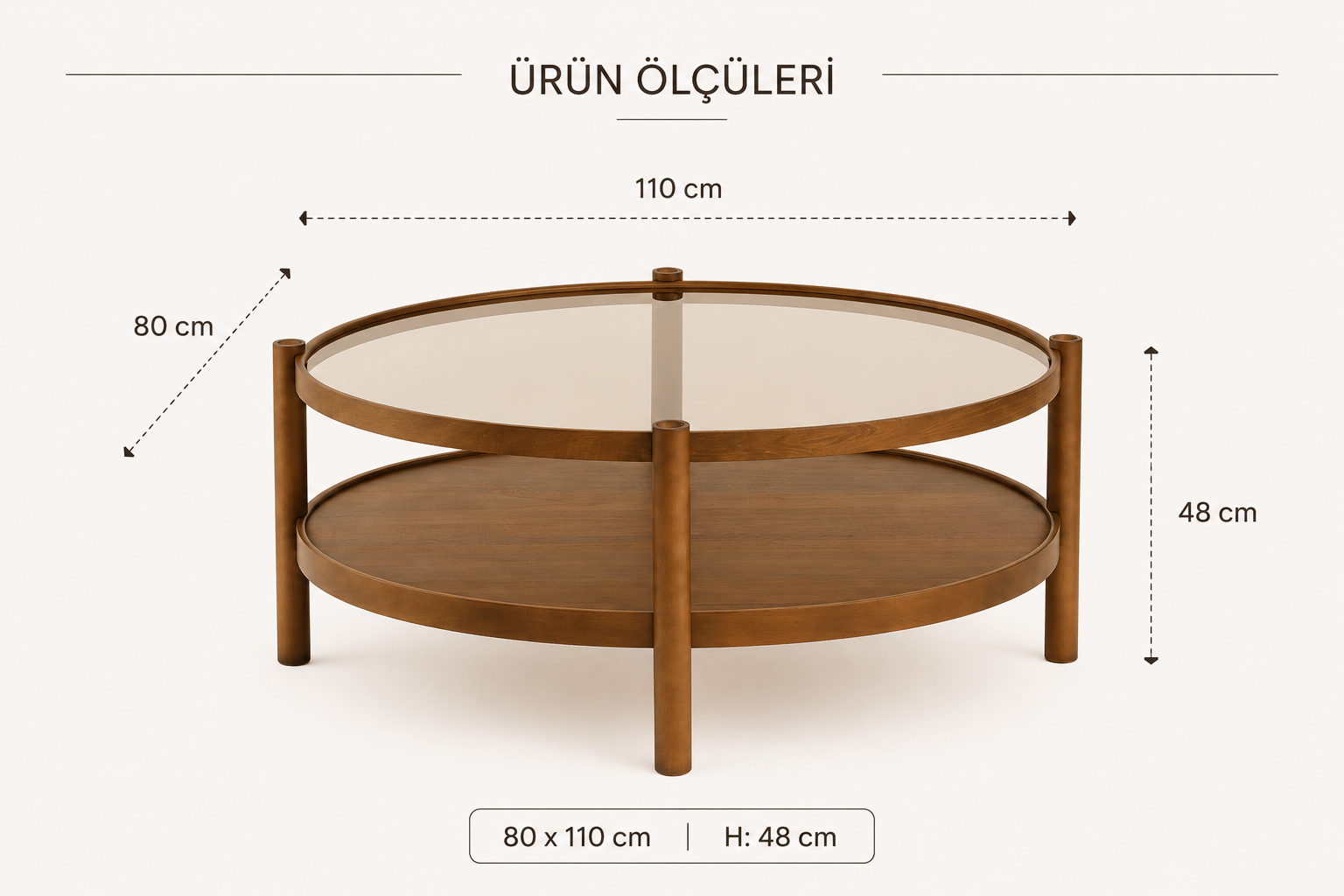 Magnum Orta Sehpa - Görsel 13