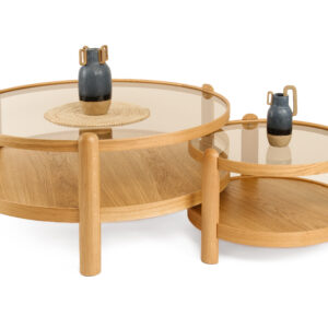 Golf Orta ve Yan Sehpa 2 li Set