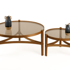 Ren Orta ve Yan Sehpa 2 li Set