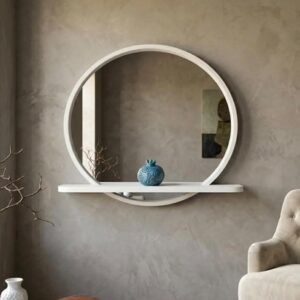 Circle Raflı Dekoratif Ayna
